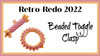 Beaded Peyote Toggle PRINTED Pattern - Mailed to your home