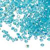 3mm Blue Zircon AB Preciosa Bicone (48pc) 