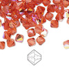 6mm Padparadscha AB Preciosa Bicone (12pk)