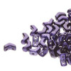 6x2mm Metalust Purple Mini Chevron Beads (10 Grams)