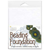 4.25x5.5 White Beading Foundation (1 sheet)