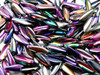 5x16mm Crystal Magic Purple Dagger Beads (10pk) #955000