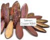 5x16mm Salmon Copper RBW Dagger Beads (10pk) #0348 5x16mm Salmon Copper RBW Dagger Beads (10pk) #0348
