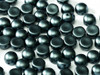 6mm Two Hole Dark Grey Cabochon(20 Pieces)