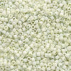 10/0 Chalk Light Green Luster Matubo Beads (8 Grams)