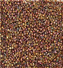 10/0 Crystal Violet Rainbow Matubo Cylinder Beads (8 Grams)