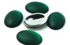 25x18mm Evergreen Oval Luna Cab (1 Piece)