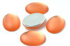 18.5x13.5mm Peach Oval Luna Cab (1 Piece)