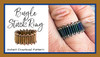 Bugle Stack Ring INSTANT DOWNLOAD Pattern