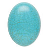 40x30mm Imitation Turquoise Cabochon (1 Piece)