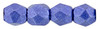 3mm Saturated Metallic Super Violet Fire Polish Beads (50 Beads)