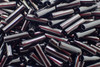 #2 6mm Black Miyuki Bugle Beads - 20g