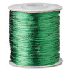 1mm Dark Green Mini Satin Cord (5yd package)