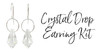 Crystal Drop Earring Kit