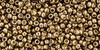 11/0 Permafinish Galvanized Almond Toho Seed Beads (20g) 11-PF593