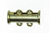 14x10mm 2HL Magnetic Slide Clasp (Antique Brass) 1 Clasp