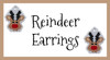 Reindeer Earring/Charm INSTANT DOWNLOAD Pattern