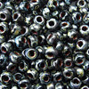 6/0 Black Picasso Miyuki Seed Beads (6-4511) 20g