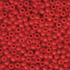 6/0 Opaque Red Miyuki Seed Beads (6-408) 20g