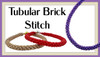 Tubular Brick Stitch instant download pattern