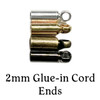 2mm Glue In Cord Connectors