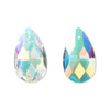 22x13mm Crystal AB Teardrop 2pk