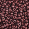 11/0 Opaque Dark Brown Preciosa Seed Beads (20g)  13780