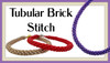 Tubular Brick Stitch instant download pattern