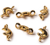 7mm Half Moon Crescent Charms (6pk) Athenacast 24pk Gold Plated