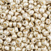 11/0 Metallic Silver Preciosa Seed Beads (20g)  18303