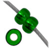 11/0 Silver Lined Medium Green Preciosa Seed Beads (20g) 57060