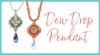 Dew Drop Pendant Instant Download Pattern