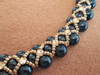 Montee Embellished Pearl Collar Necklace PRINTED Pattern - Mailed to your Home