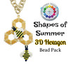 Shapes of Summer - 3D Hexagon Bee Kit
