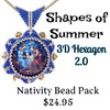 Nativity 3D Hexagon Pendant Kit