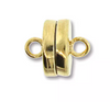8mm Gold Plated Magnetic Clasp (1 Piece)