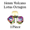 14mm Volcano Lotus Octagon (1 Piece) 14mm Volcano Lotus Octagon (1 Piece)