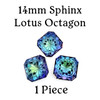 14mm Sphinx Lotus Octagon (1 Piece) 14mm Sphinx Lotus Octagon (1 Piece)