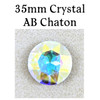 35mm Crystal AB Chaton (1 Piece) 35mm Crystal AB Chaton (1 Piece)