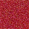 11/0 Transparent Dark Red AB Miyuki (11-254D) 10g