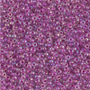 11/0 Raspberry Lined Crystal AB Miyuki (11-264) 10g