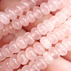6x4mm Rose Quartz Roundel (52 Bead Strand)