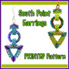 South Point Earrings PRINTED Pattern