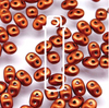 2x4mm Bronze Fire Red Mini Duo (8g) DU0400030-01750