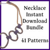 Necklace Instant Download Bundle (41 Patterns)