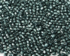 2mm Pastel Dark Grey Fire Polish Beads (50pk)