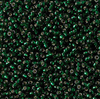11/0 Silver Lined Dark Emerald Miyuki 11-27 (22g)