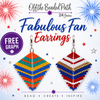 Fabulous Fan Earrings FREE GRAPH Instant Download