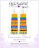 Lemonade Stand Fringe Earring INSTANT DOWNLOAD Pattern