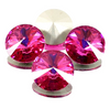 14mm Fuchsia Rivoli